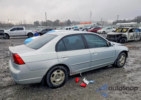 2003 Honda Civic Hybrid from USA, damaged, VIN JHMES96683S015479